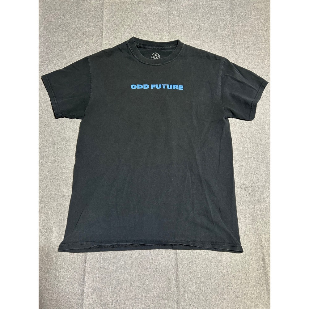 Odd‎ Future T-Shirt Mens M Black Blue Logo Donut Graphic Short Sleeve Tee